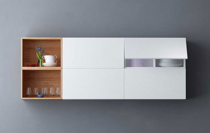 تصویر برای کابینت آشپزخانه مدرن با باکس ماکس